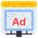 Online Ad Web Advertising Online Advertising Icon
