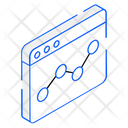 Trend Graph Web Analysis Website Chart Icon