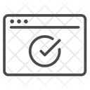 Web approve Icon