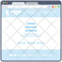 Web Blog Web Wireframe Web Design Icon