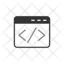 Web Browser Coding Icon - Download in Dualtone Style