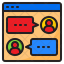 Communication Chat User Icon