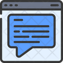 Message Website Chat Icon
