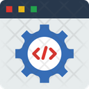 Web Code Settings Icon