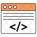 Web Coding Icon