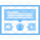 Web Comment Internet Forum Online Comment Icon