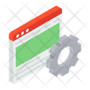 Web Configuration Web Settings Web Development Icon