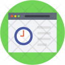 Web Content Wireframe Icon
