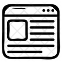 Web Content Icon