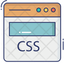 웹 CSS CSS 코드 CSS 프로그래밍 아이콘
