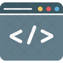 Web Development Coding Html Icon