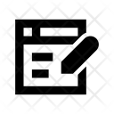 Web Editor Website Icon
