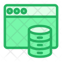 Web Hosting Database Icon