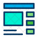 Web Layout Icon