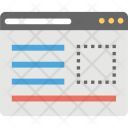 Web Layout Website Icon