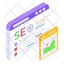 Web Optimization Seo Search Engine Optimization Icon