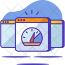 Web Optimization Speed Icon