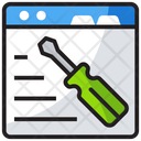 Web Setting Web Page Optimization Web Preferences Icon