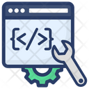 Web Programming Web Development Tool Html Coding Icon
