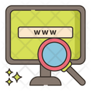 Web Research Icon