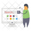 Web Search Icon