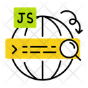 Web Search Global Coding Coding Search Icon