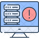 Web Server Error In Server Error Icon