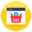 Web Shopping Management Icon