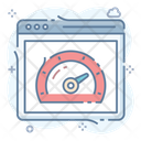 Web Speedometer Icon