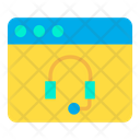 Web Service Communication Conference Icon