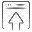 Web Upload  Icon