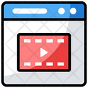 Web Video Internet Marketing Internet Videos Icon