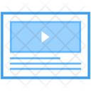Web Video Internet Video Videography Icon