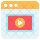 Web Video Icon
