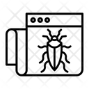 Web Virus Bug Error Icon