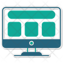 Web Vorlage Symbol
