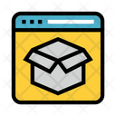 Webpage Internet Package Icon