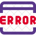 Webpage Error Icon