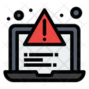 Webpage Warning Icon
