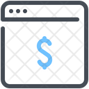 Website Browser Payment Icon