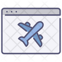 Website flight Icon