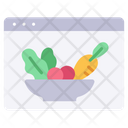 Website Healthy Food Icon