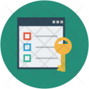 Website key Icon