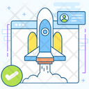 Website Launch  Icon