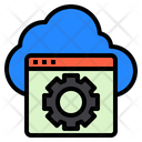 Web Hosting Cloud Icon