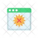 Website Not Good Icon - Download in Flat Style