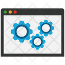 Website Optimization Web Development Web Setting Icon