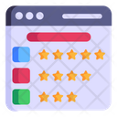 Website Ratings Website Reviews Web Reviews Icon