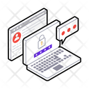 Online Safety Cyber Security Data Security Icon