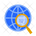 Website Search Cloud Internet Icon